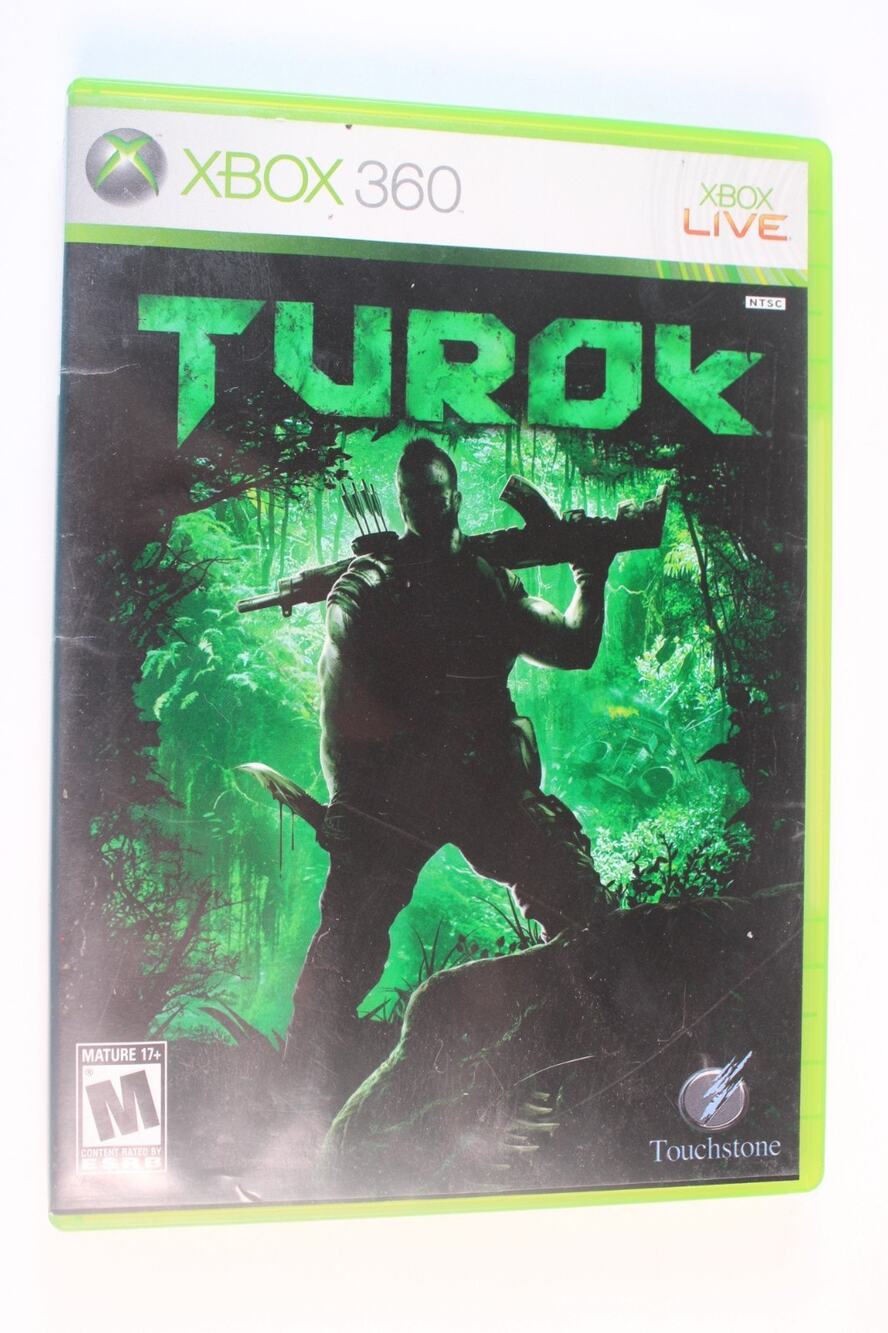 Turok (Microsoft Xbox 360, 2008) Authentic, Complete, Tested/Works